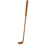 Brookline 1999 Ryder Cup One Piece Hardwood Putter with Results Etched in Grip