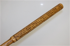 Brookline 1999 Ryder Cup One Piece Hardwood Putter with Results Etched in Grip