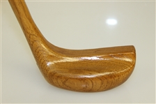 Brookline 1999 Ryder Cup One Piece Hardwood Putter with Results Etched in Grip