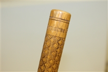 Apple Tree Golf Company Ornate Engraved One Piece Hardwood Putter