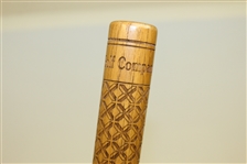 Apple Tree Golf Company Ornate Engraved One Piece Hardwood Putter