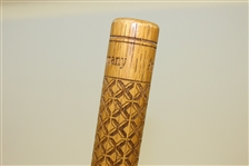Apple Tree Golf Company Ornate Engraved One Piece Hardwood Putter