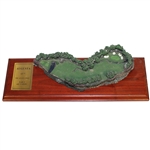 Augusta 13th The Azalea Hole Par 5 465 Yards Fairway Replicas Wood Display