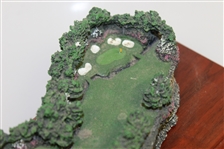 Augusta 13th 'The Azalea Hole' Par 5 465 Yards Fairway Replicas Wood Display
