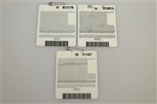 2015, 2017, & 2018 Masters Tournament Series Badges - Spieth, Garcia, & Reed