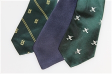 Three Golf Course Ties - TPC, New South Wales Golf Club, & Winged Foot