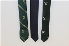 Three Golf Course Ties - TPC, New South Wales Golf Club, & Winged Foot