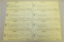 Sixteen Ben Hogan Signed 'W. Ben Hogan' Personal BankOne Checks - 1991-FINAL OPPORTUNITY JSA ALOA
