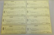 Sixteen Ben Hogan Signed 'W. Ben Hogan' Personal BankOne Checks - 1991-FINAL OPPORTUNITY JSA ALOA