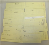 Sixteen Ben Hogan Signed 'W. Ben Hogan' Personal BankOne Checks - 1991-FINAL OPPORTUNITY JSA ALOA