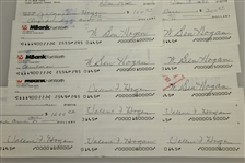 Eleven Ben & Valerie Hogan Signed 'W. Ben Hogan' MBank Personal Checks - 1991 FINAL OPPORTUNITY JSA ALOA