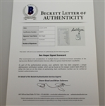 Ben Hogan Signed Official Augusta National Golf Club Scorecard FULL BECKETT #A82873