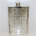 Augusta National Golf Club English Pewter Golf Flask - Great Condition