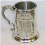 Augusta National Golf Club Pewter Golf Tankard - Made in England