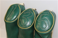 Augusta National Golf Club Members 1 Wood, 3 Wood, & 5 Wood Head Covers