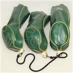 Augusta National Golf Club Members 1 Wood, 3 Wood, & 5 Wood Head Covers