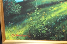 'Bushwood - Tribute to Caddyshack' Piece by Artist David O'Keefe - Framed