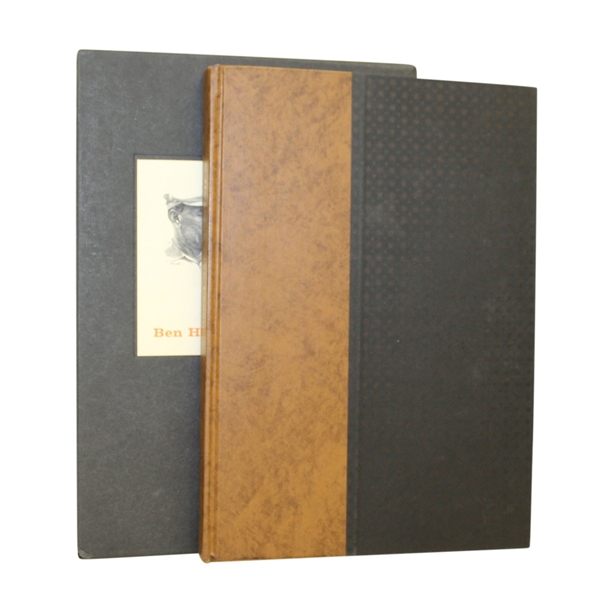 1957 1st Deluxe Edition "Ben Hogans Five Lessons" Golf Book - with Slipcase