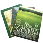 1985, 1989, & 2003 US Amateur Championship Official Programs
