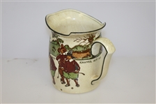 Circa 1920's Royal Doulton Golf Themed Milk Jug