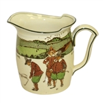 1920s Royal Doulton Golf Themed Milk Jug