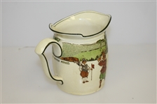 1920's Royal Doulton Golf Themed Milk Jug