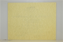 Walter Hagen Certificate of Accomplishment-1961