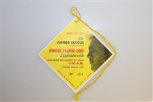 Arnold Palmer Exhibition - 1971 (Program/Ticket)