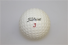 Titleist 3 Acushnet Golf Ball - President Eisenhower's Ball