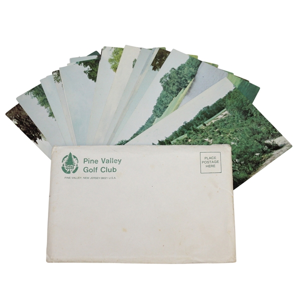 Pine Valley Golf Club Photo Cards - Set Of 18 In Original Envelope