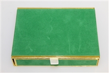 Vintage Augusta National Golf Club Member Playing Cards In Original Case