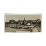 1930 Bobby Jones At The Road Hole St Andrews Grand Slam Cigarette Card - Printed in 1932 