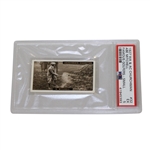 1927 WA & AC Churchman Abe Mitchell Famous Golfers PSA Slabbed Card - EX
