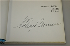Leroy Neiman Signed 'Big Time Golf' Book JSA ALOA
