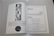 1934 First Annual Invitational Tournament Program - 1998 Reprint
