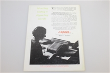 1934 First Annual Invitational Tournament Program - 1998 Reprint