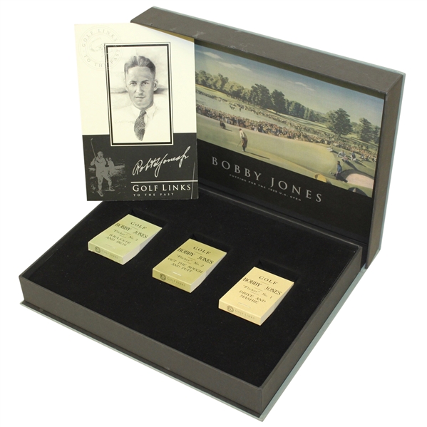 Bobby Jones Golf Ltd Ed Commemorative Flicker Books No. 1,2, & 3
