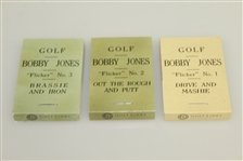 Bobby Jones Golf Ltd Ed Commemorative Flicker Books No. 1,2, & 3