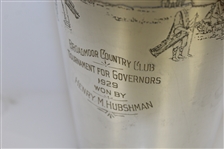 Broadmoor Country Club Trophy - Won by Hernry M. Hubshman, 1929