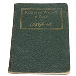 Robert T. Jones Jr "Rights & Wrongs of Golf"