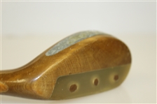 Tom Auchterlonie St. Andrews Hickory Shaft Semi Long Nosed Putter