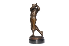 Bobby Jones Bronze Statue by Ron Tunison - Stands Over a Foot Tall - 13.5lbs!
