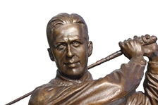 Bobby Jones Bronze Statue by Ron Tunison - Stands Over a Foot Tall - 13.5lbs!