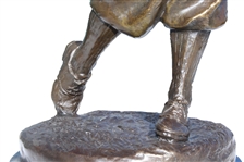 Bobby Jones Bronze Statue by Ron Tunison - Stands Over a Foot Tall - 13.5lbs!