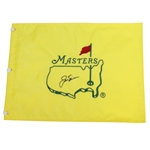 Jack Nicklaus Signed Undated Masters Embroidered Flag JSA ALOA
