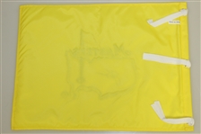 Jack Nicklaus Signed Undated Masters Embroidered Flag JSA ALOA