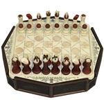 History Craft Golf Themed Chess Set - Self Storage - Excellent Condition