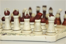 History Craft Golf Themed Chess Set - Self Storage - Excellent Condition