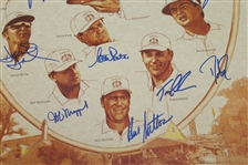1999 Ryder Cup Team Issued Official Poster - Signed by Team - FULL JSA #Z93555
