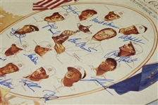 1999 Ryder Cup Team Issued Official Poster - Signed by Team - FULL JSA #Z93555
